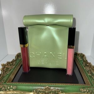 CHANEL Beauté Bag and Coco Lip Gloss Duo